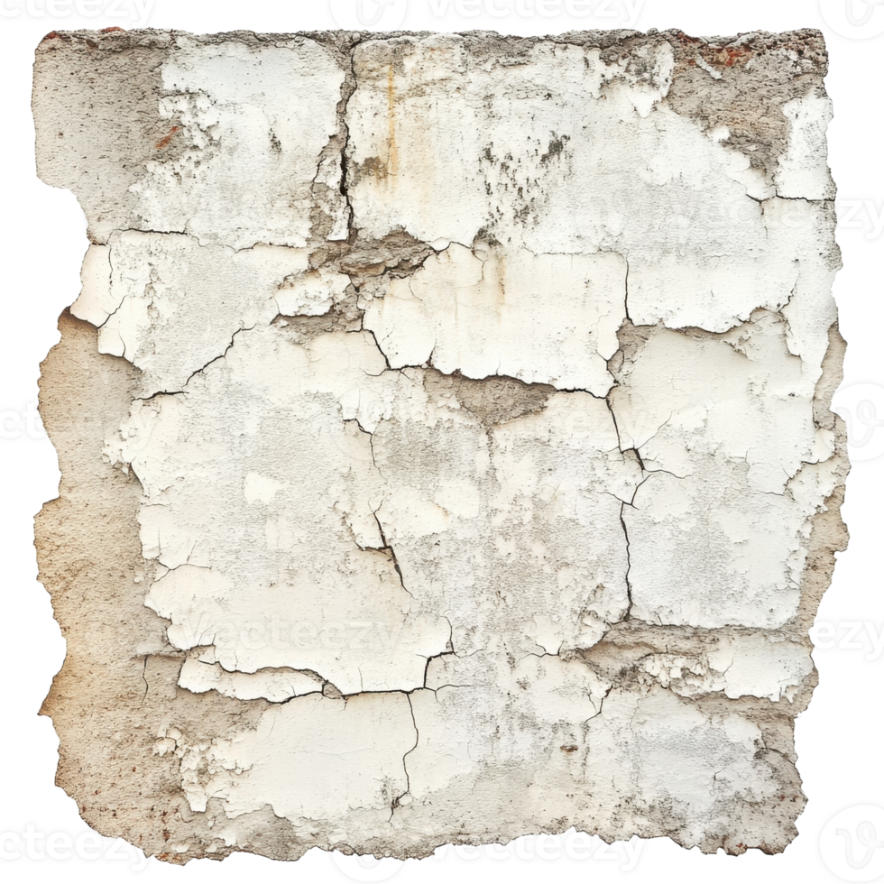 Grunge Wall Texture Overlay on transparent background. png