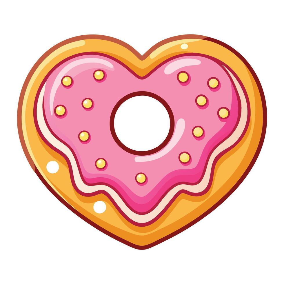 Tasty Bakery Snack with a Colorful Theme vector