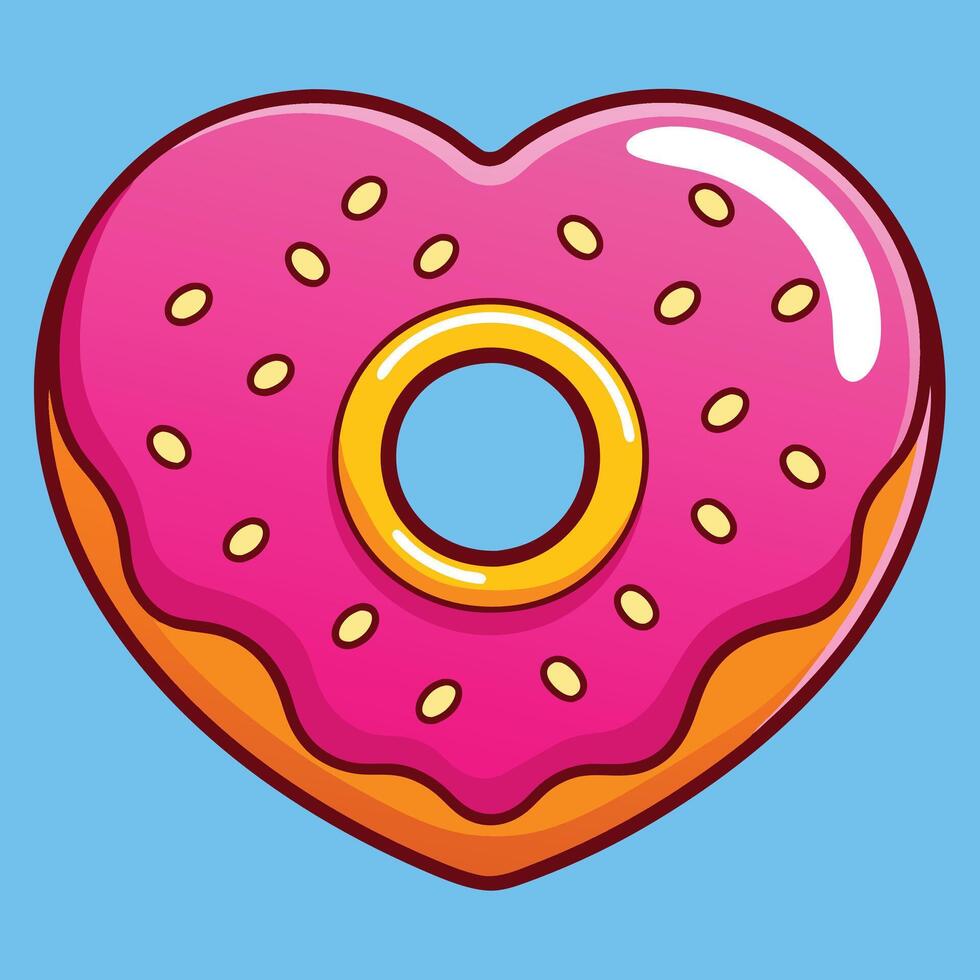 Tasty Cartoon Snack with a Playful Style vector