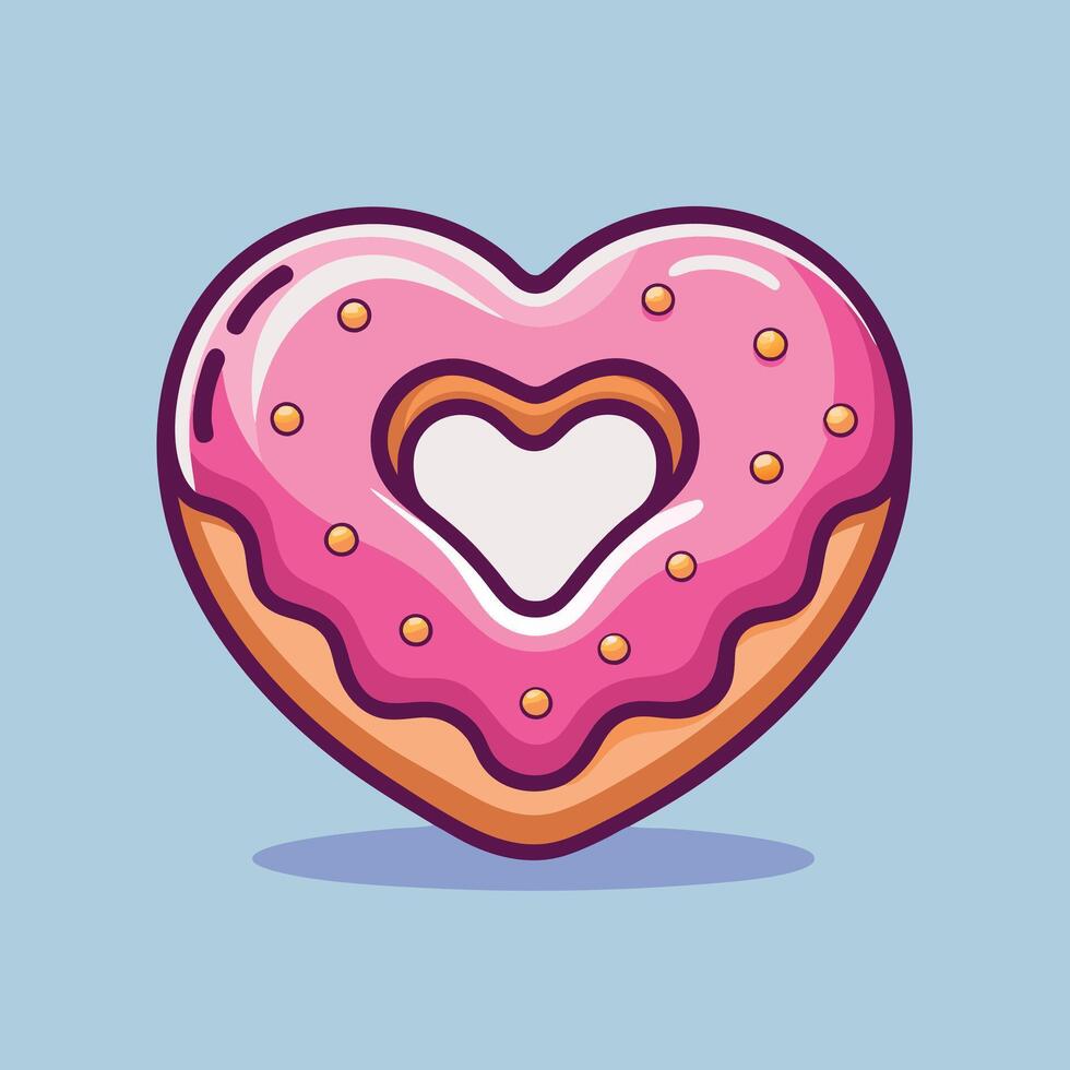 Cute Bakery Icon with a Tasty Sugar Coating vector