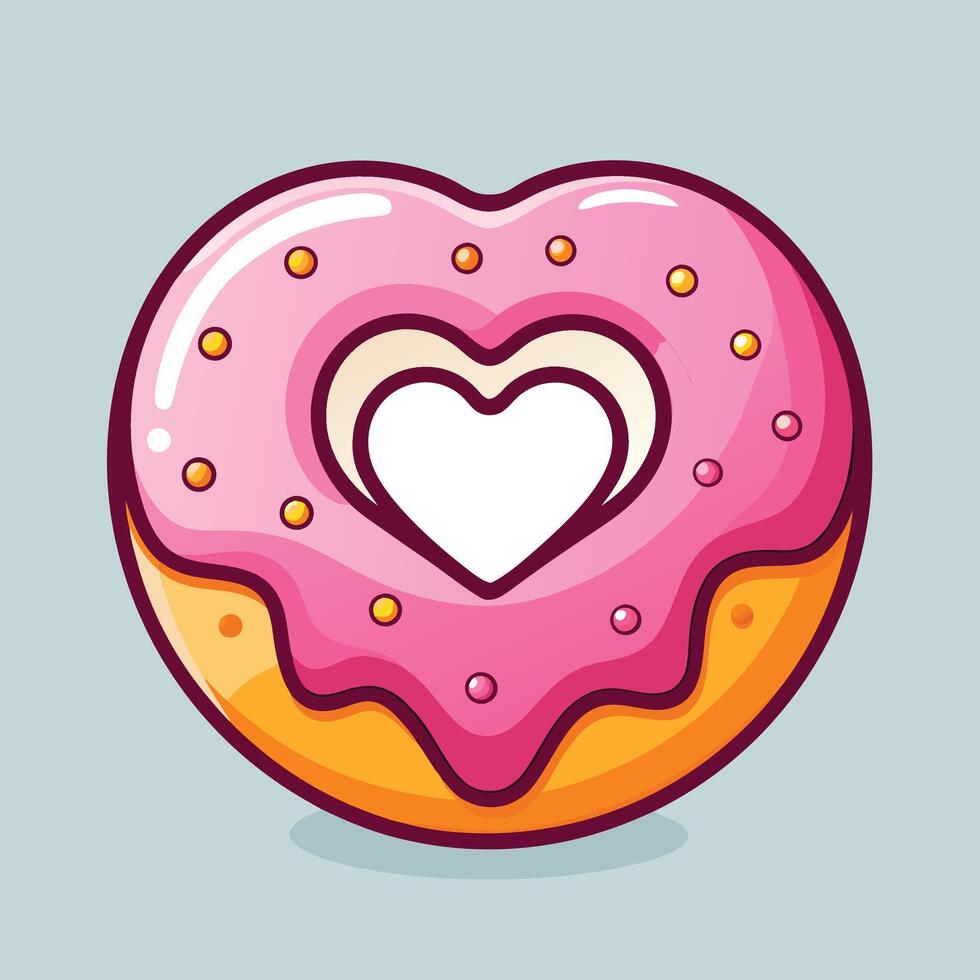 Glossy Bakery Snack with a Tasty Look vector