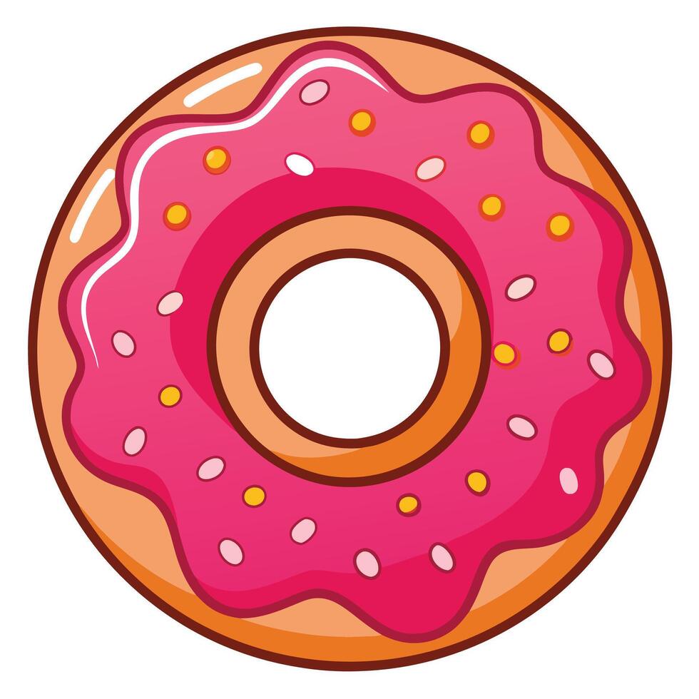 Decorative Bakery Concept with a Pastel Theme vector
