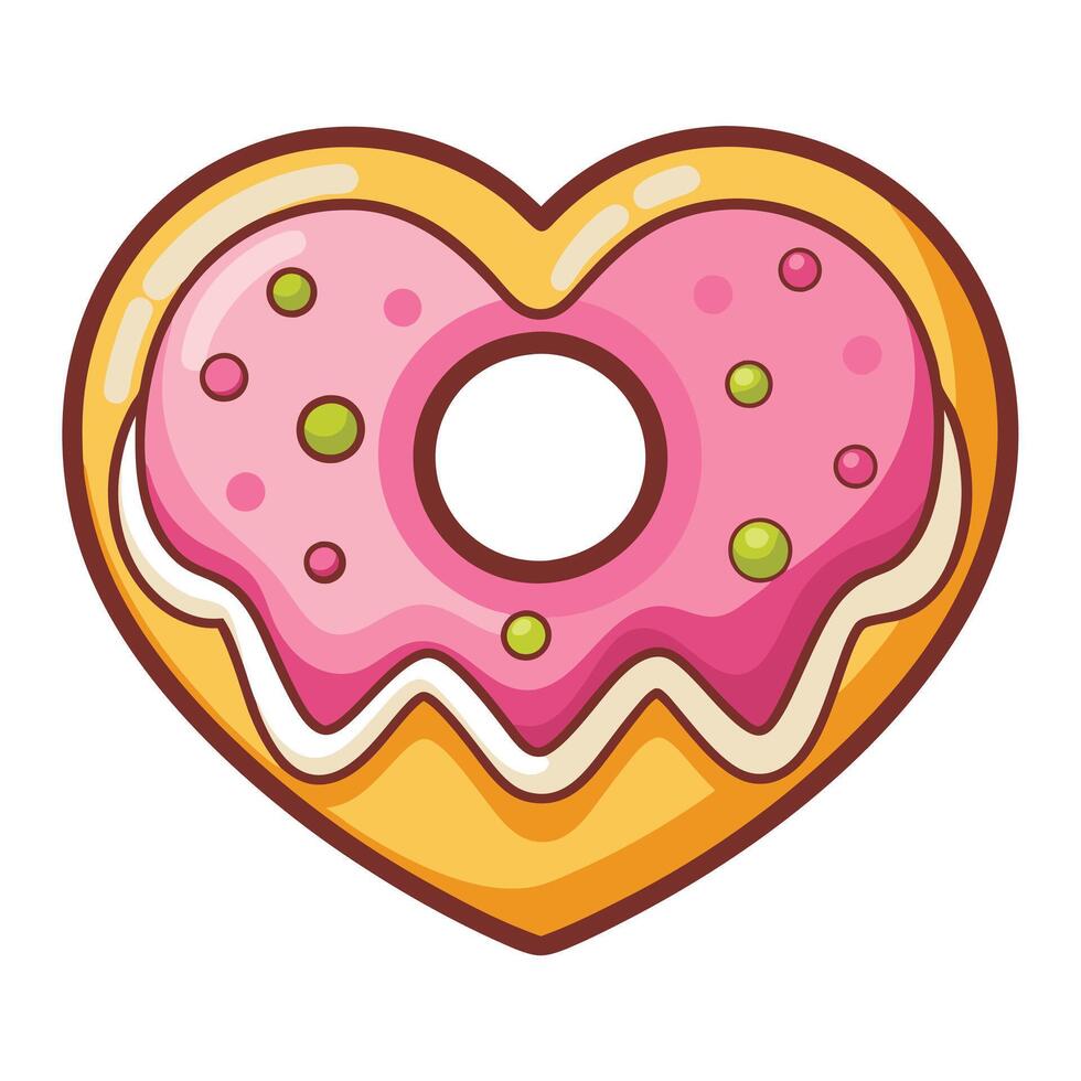 Floating Dessert Illustration with a Soft Style vector