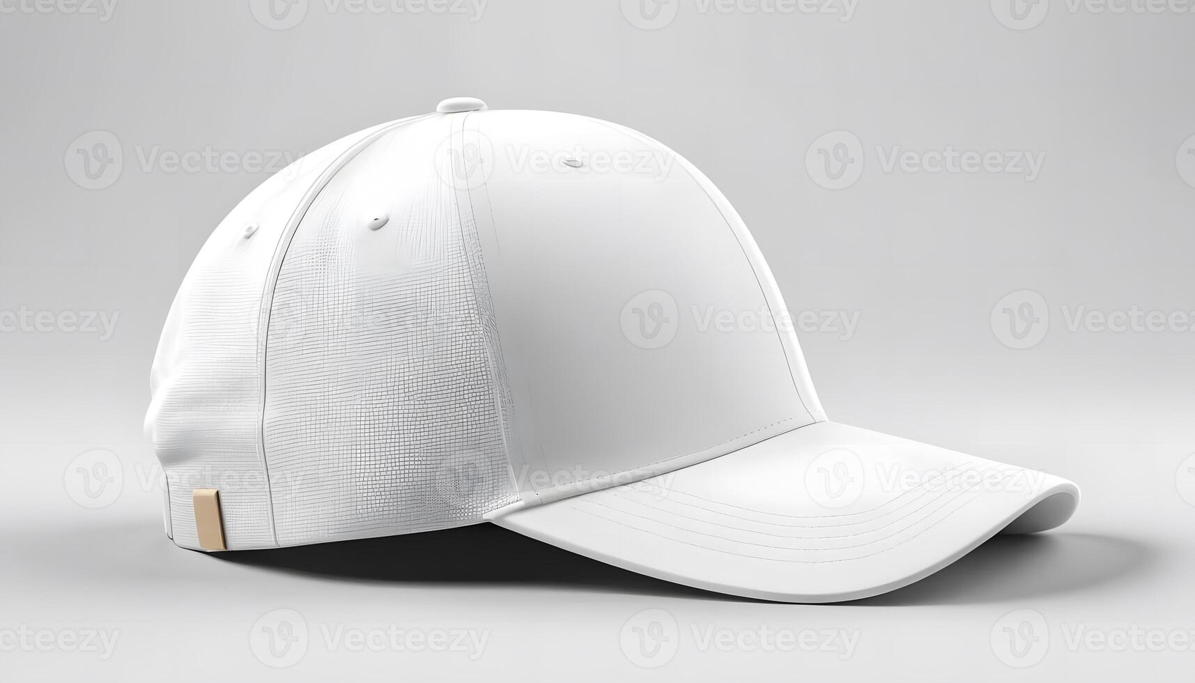 Blank White Baseball Cap Mockup for Branding and Design Projects Mock up template for design print photo