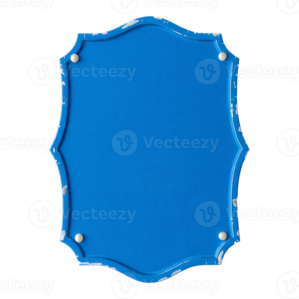 blue sign on a transparent background png