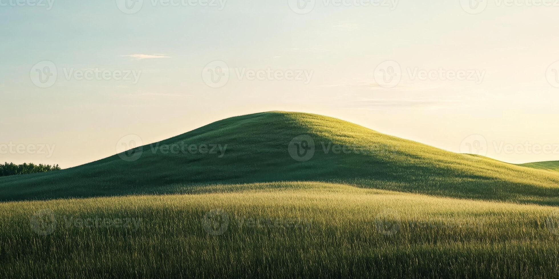 Rolling Hills at Dawn photo