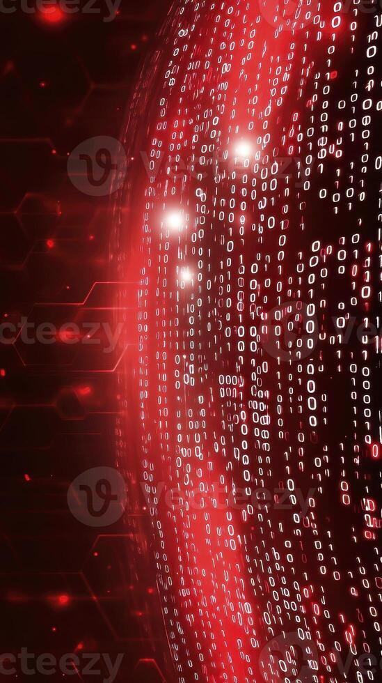 Explore the captivating realm of digital information and binary code with this stunning image, a visual representation of the intricate workings of computers, networks, and the digital age itself photo