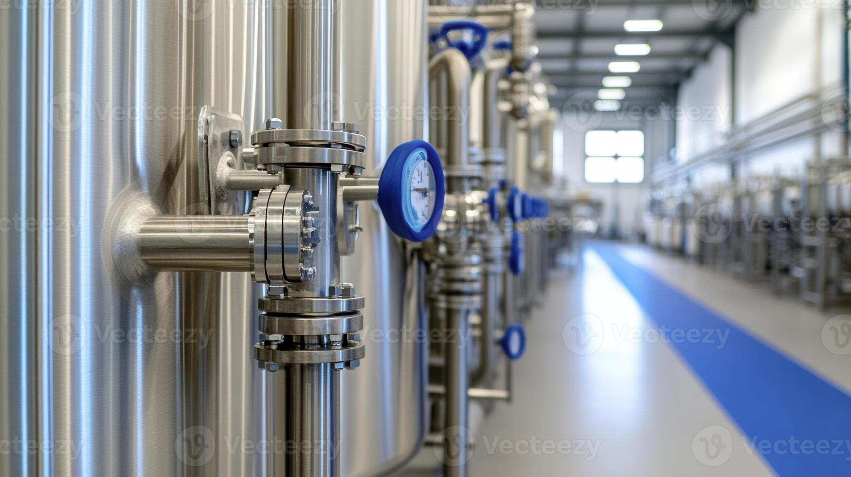 Explore the Intricate World of Industrial Manufacturing A Deep Dive into Stainless Steel Tanks and Precision Engineering, Showcasing the Modern Architecture and Design of a Cutting-Edge Production photo