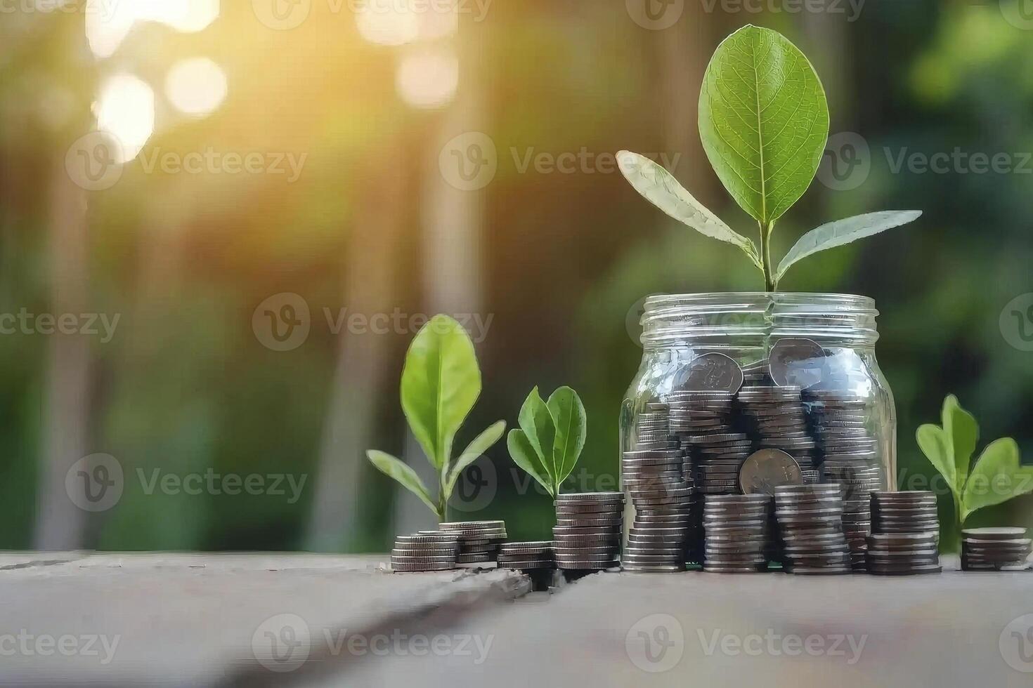 Unlock financial growth with strategic investment Explore the power of compound interest for future wealth See the success of money management with smart savings strategies Realize sustainable photo