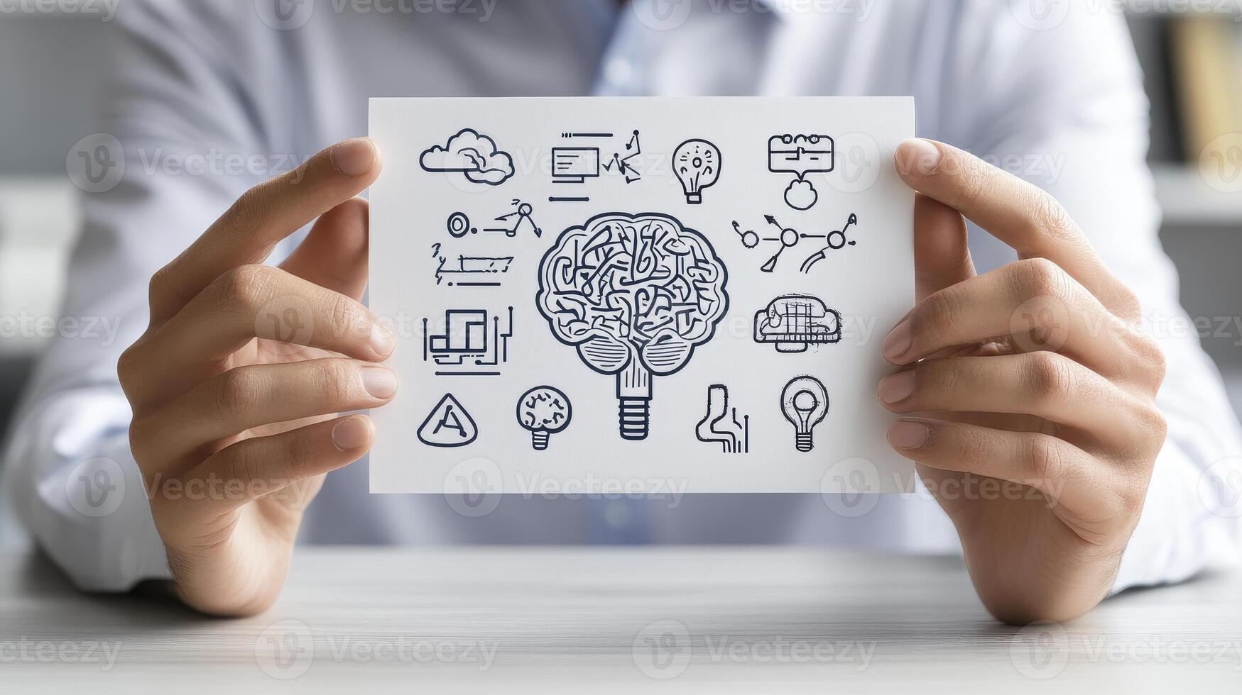 Unlock creativity and innovation with our inspiring image showcasing intricate brain diagrams, data visualizations, and abstract conceptualizations, ideal for educational materials, business photo