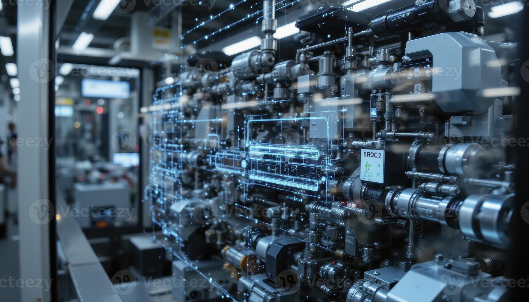 Explore the Intricate World of Industrial Automation and Manufacturing Processes Through this Captivating Image Showcasing Advanced Machinery, Precision Engineering, and Cutting-Edge Technology in a photo