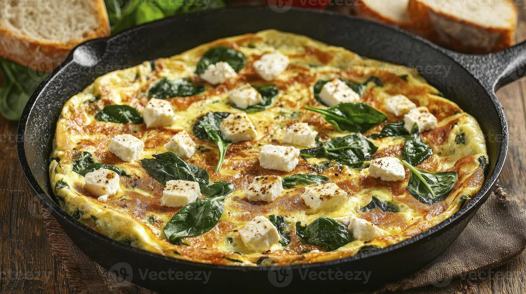 Delicious Spinach and Feta Omelette Recipe A Nutritious Breakfast Option Elevate your morning with this simple yet flavorful omelette, packed with fresh spinach and creamy feta cheese This recipe photo