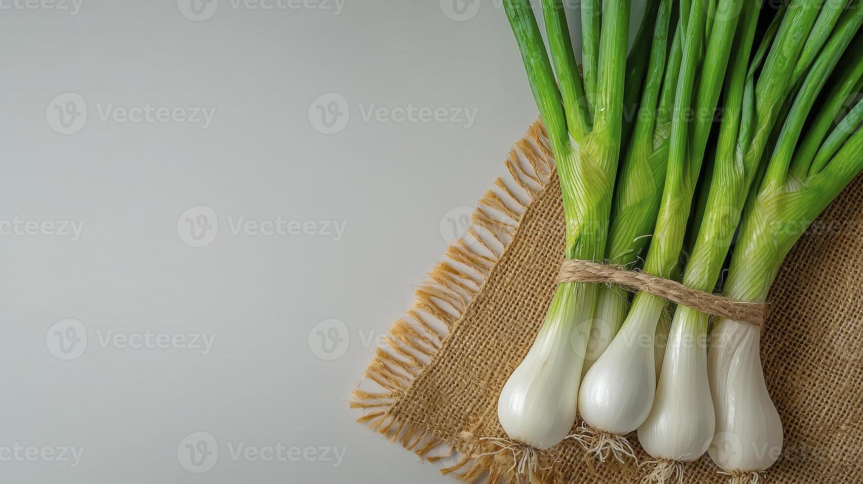 Fresh Green Onions Still Life A Vibrant Display of Culinary Delight, Showcasing the Natural Beauty and Nutritional Value of This Versatile Vegetable, Perfect for Recipes, Healthy Eating, and Adding a photo