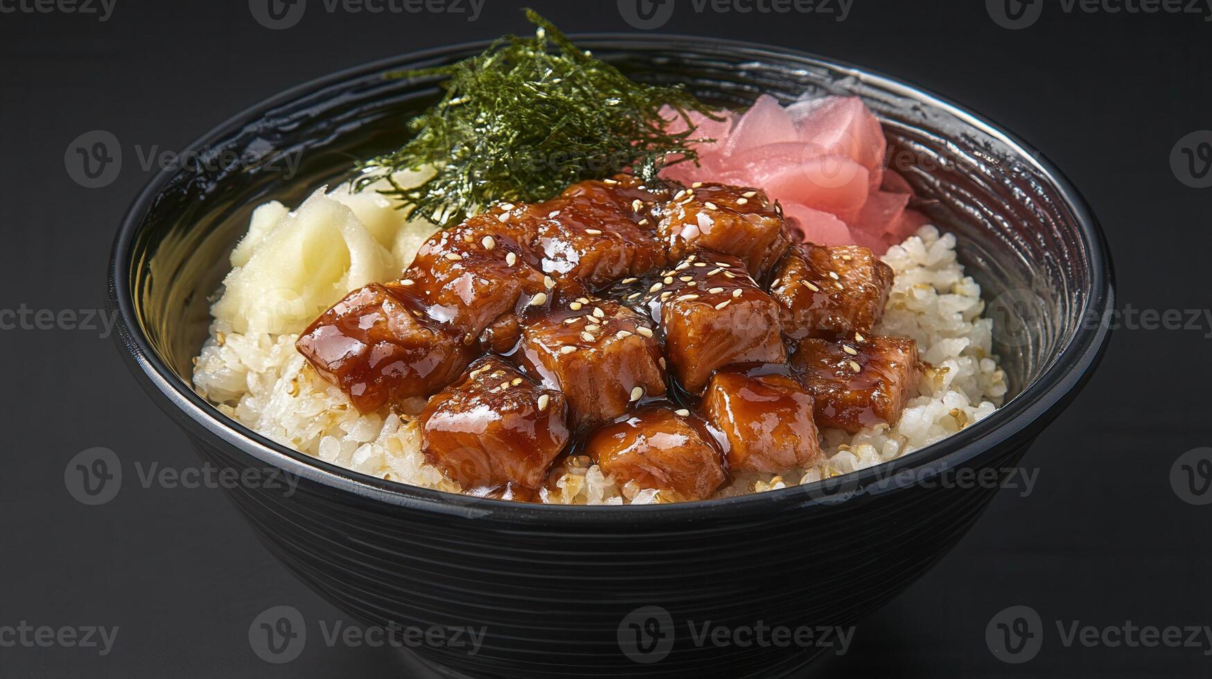 A generously filled bowl of food brimming with savory ingredients and flavorful combinations for a wholesome meal photo