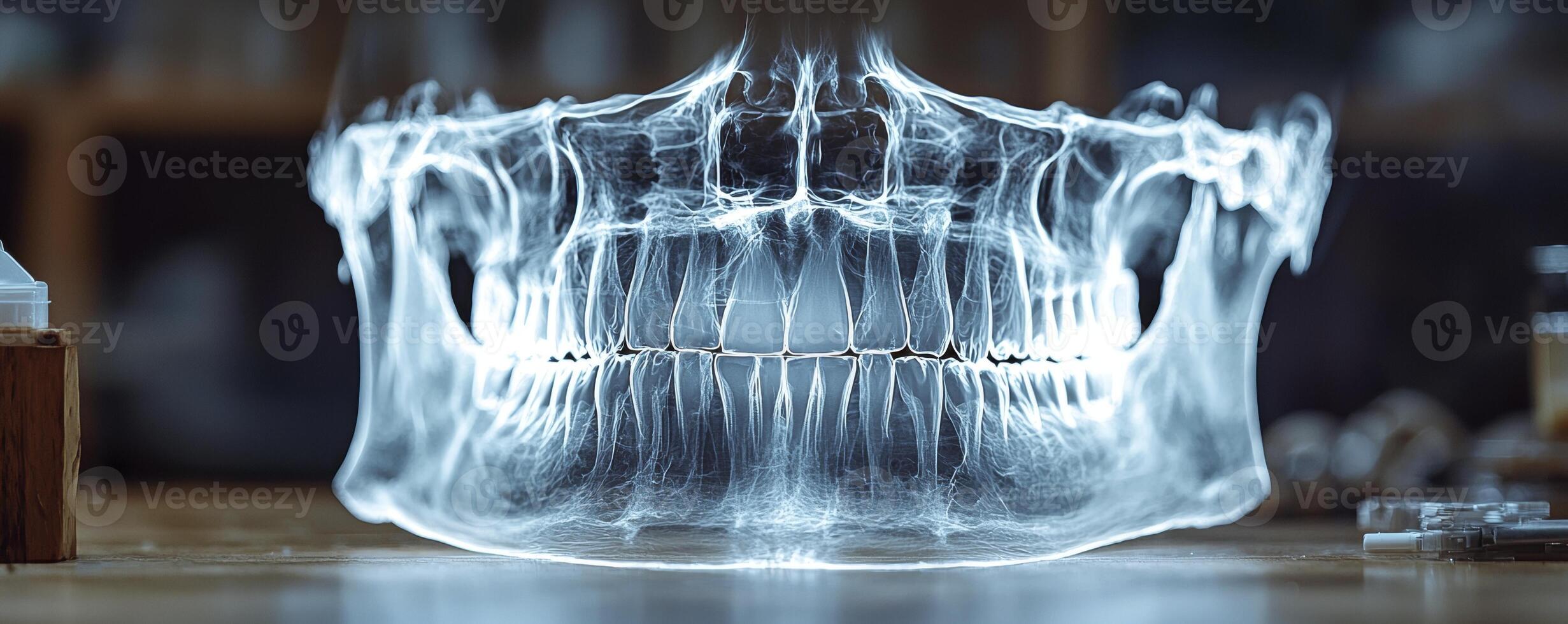 In the realm of advanced dental diagnostics, a specialized X-ray laboratory emerges, harnessing the power of artificial intelligence to redefine imaging technology The lab is equipped with photo