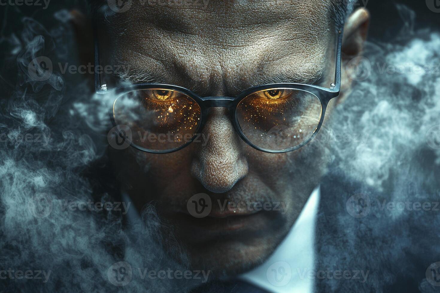 In the realm of ambitious endeavors, a visionary entrepreneur emerges, radiating confidence and determination With stylish glasses perched upon their nose, they exude an air of sophistication and photo