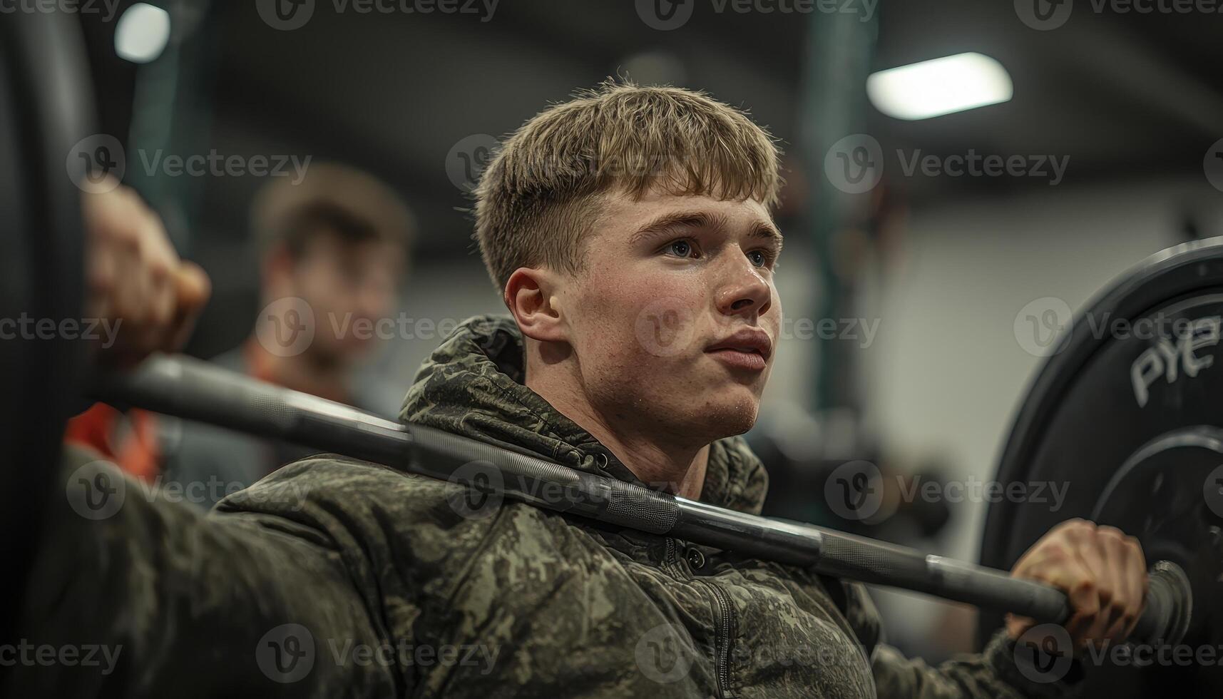 Empowering individuals through adaptive CrossFit, demonstrating strength and resilience in every lift Witnessing the transformative power of fitness, overcoming challenges with unwavering photo