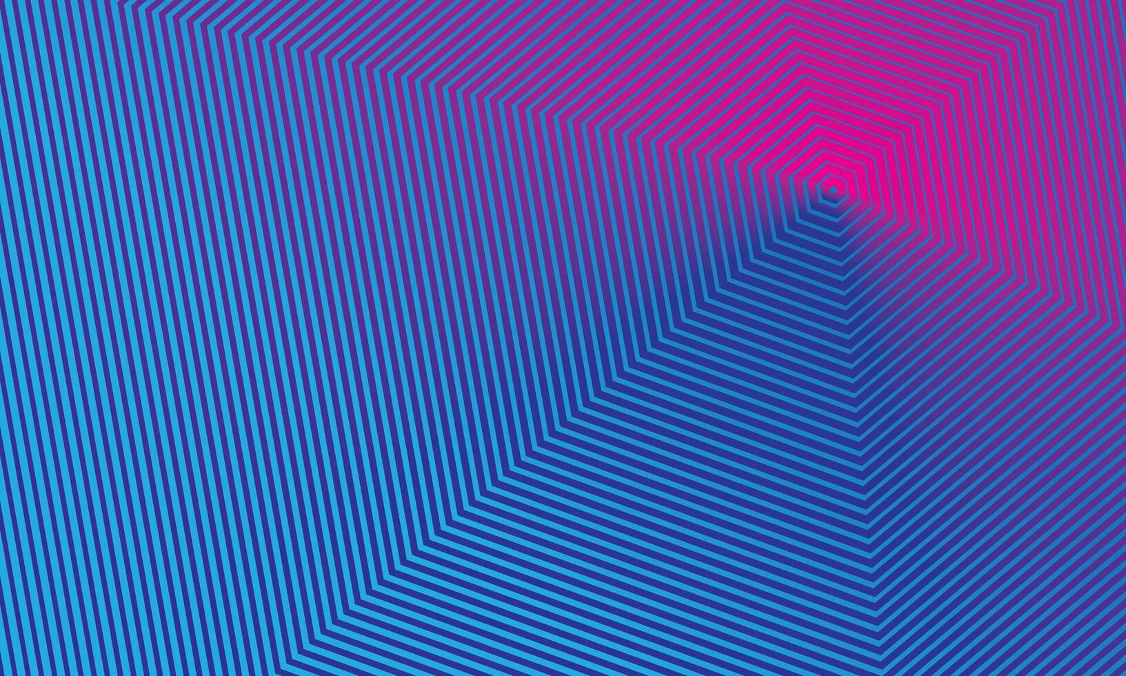 Modern abstract geometric lines red and blue gradient color background vector
