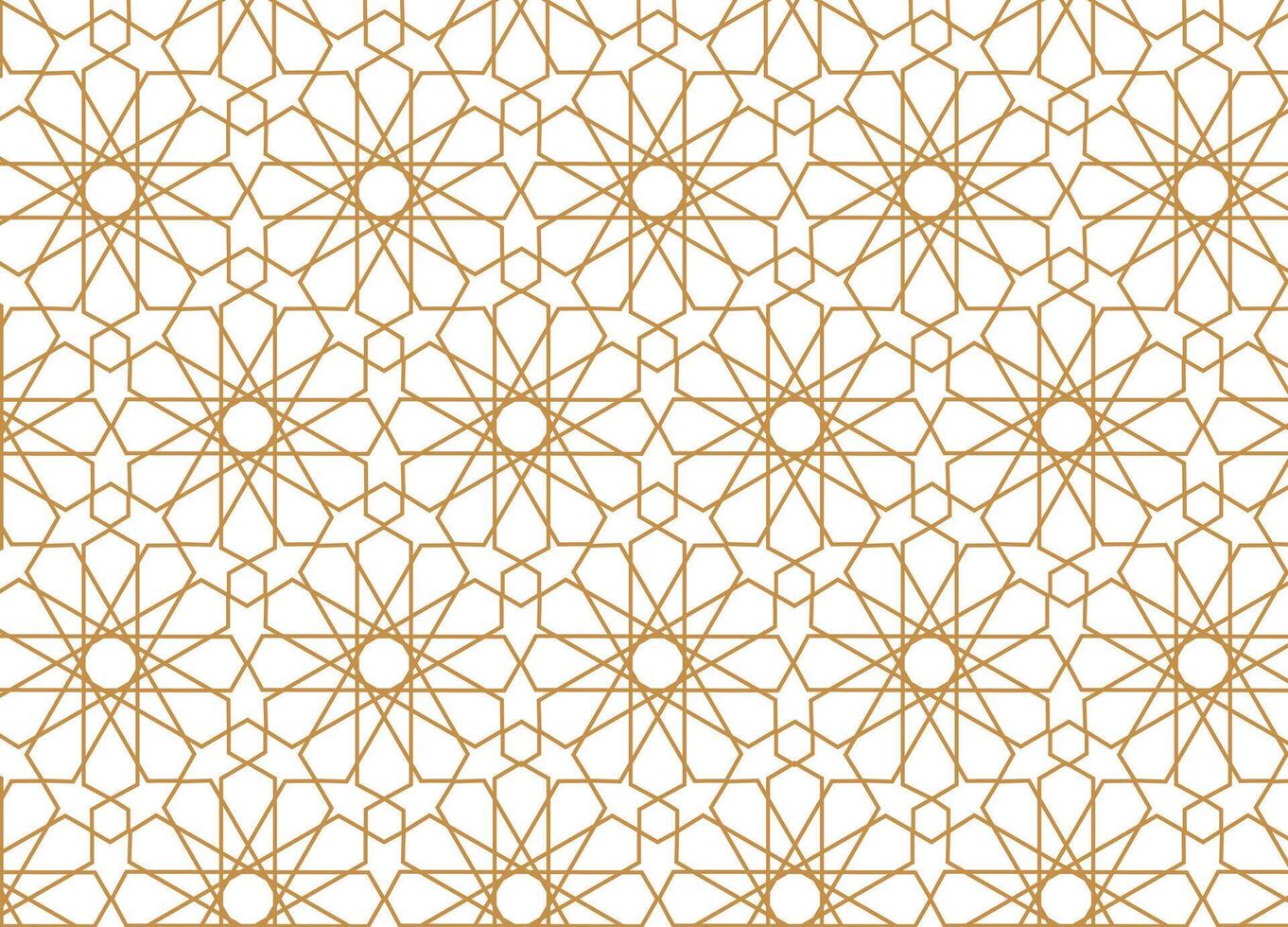Abstract seamless pattern in Arabian style background vector