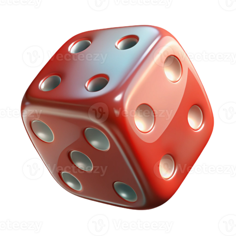 extraordinary vintage Casino Dice Rolling on Table Transparent png