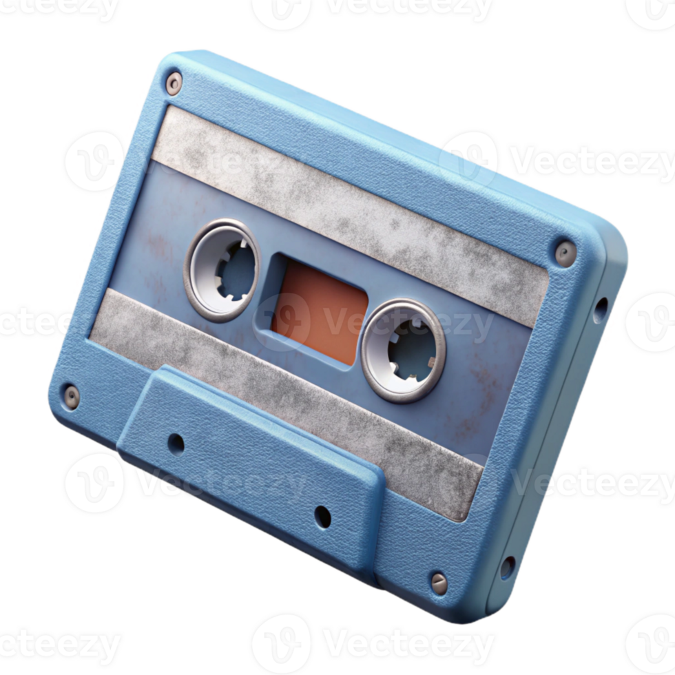 beautiful contemporary Cassette Tape Side View Cutout authentic png