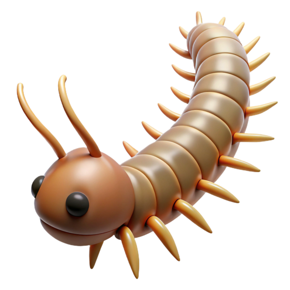 wonderful abstract Centipede Crawling Cutout exclusive png