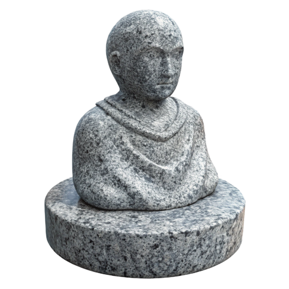 elegant rustic Ceramic Figurine Vibrant Colors Cutout png