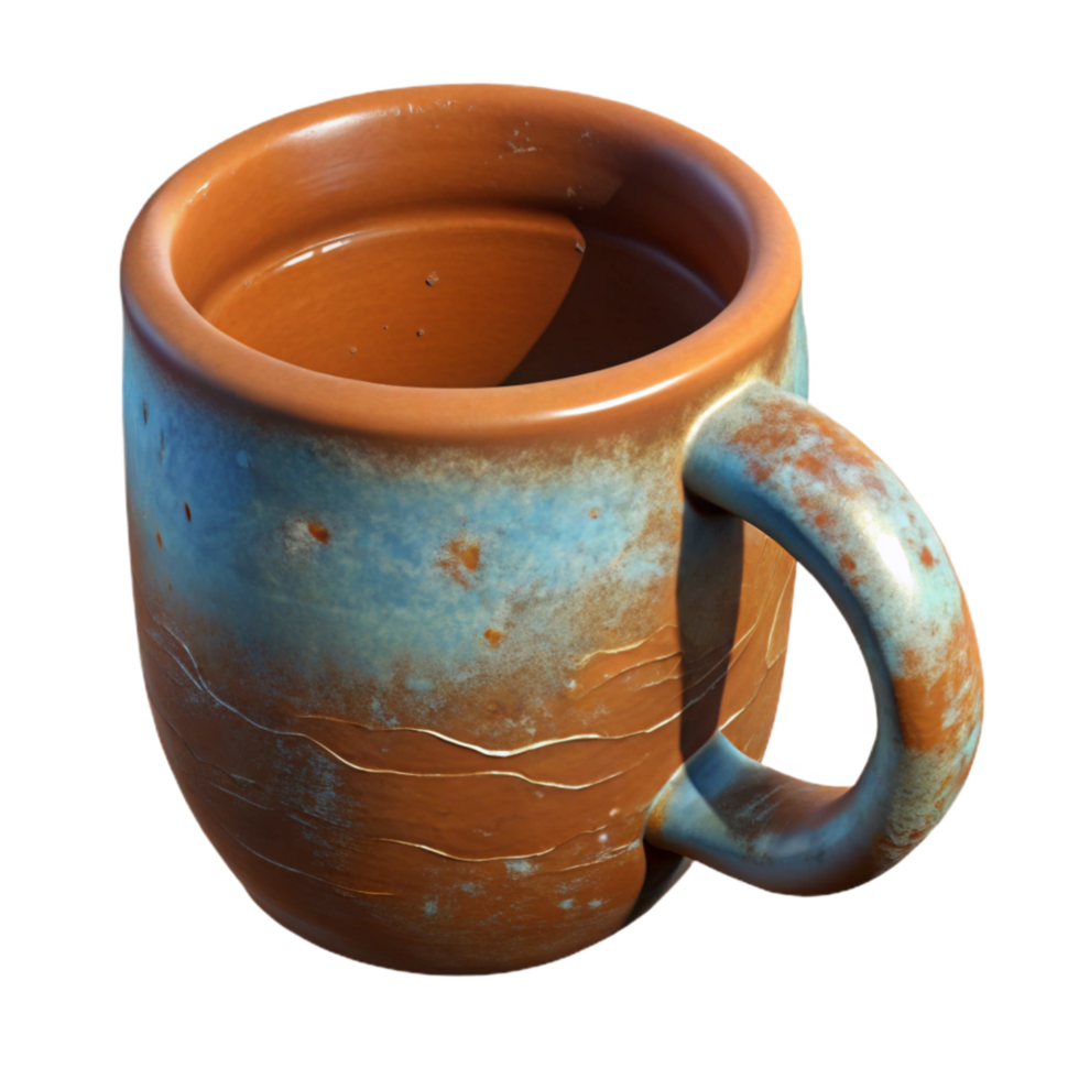 impressive minimalist Ceramic Mug Rustic Glaze Transparent Background original png
