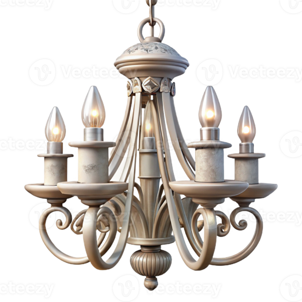 wonderful minimalist Chandelier Light Elegant Interior Transparent high quality png