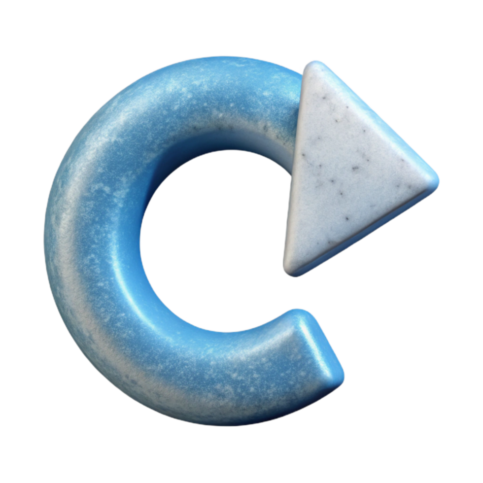 Change Management Icon Arrow Turning Isolated png