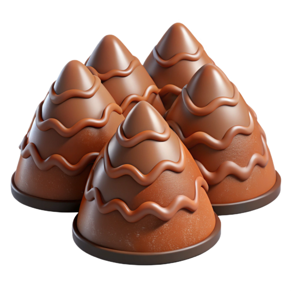 impressive minimalist Chocolate Hills Bohol Philippines Unique Formation Transparent Background detailed png
