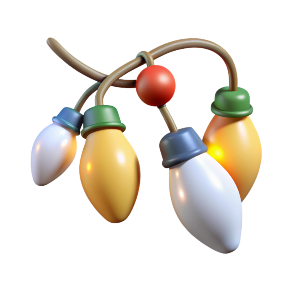 beautiful abstract Christmas Lights Holiday Decor Transparent high resolution png