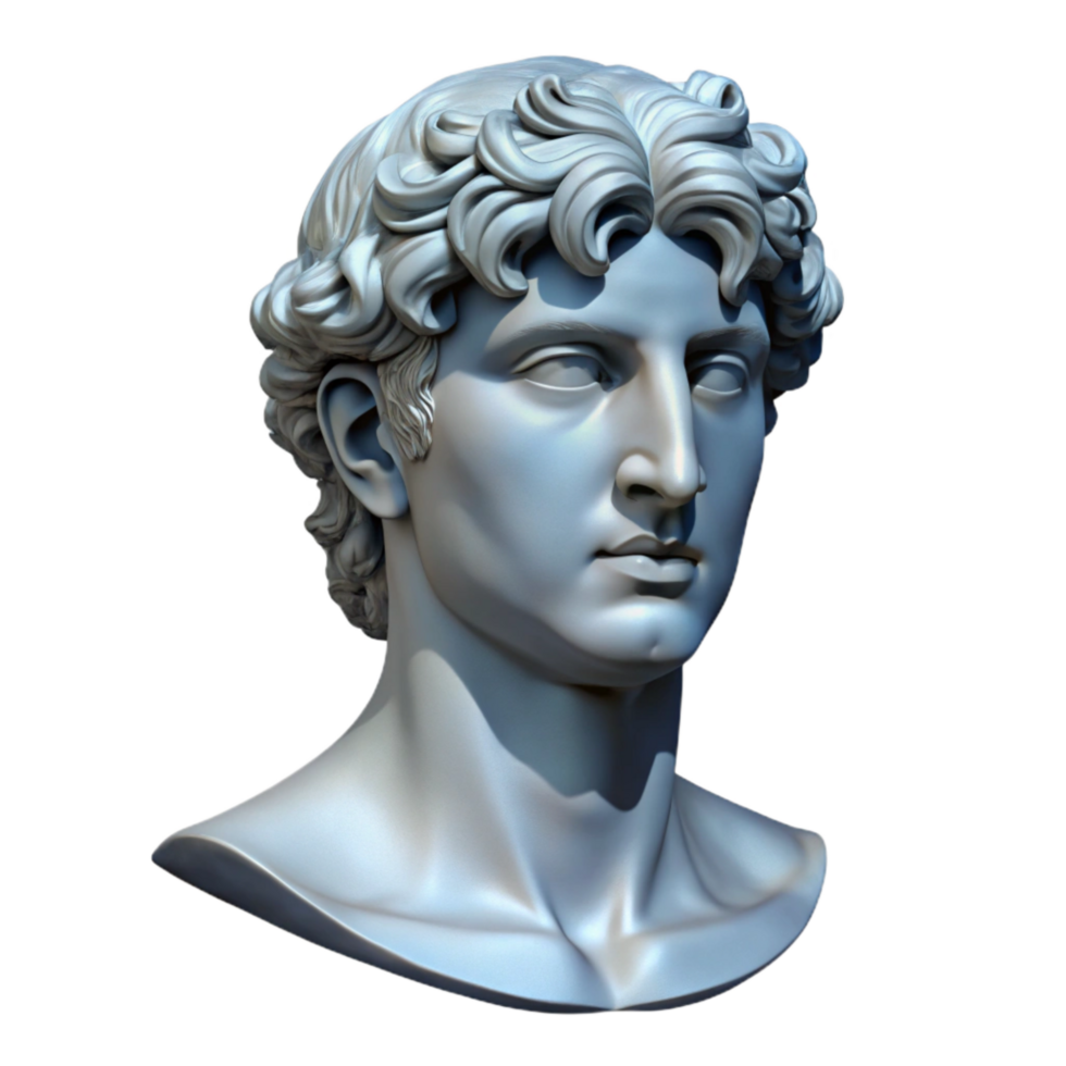 beautiful classic Classical Sculpture Full View Isolated high quality png