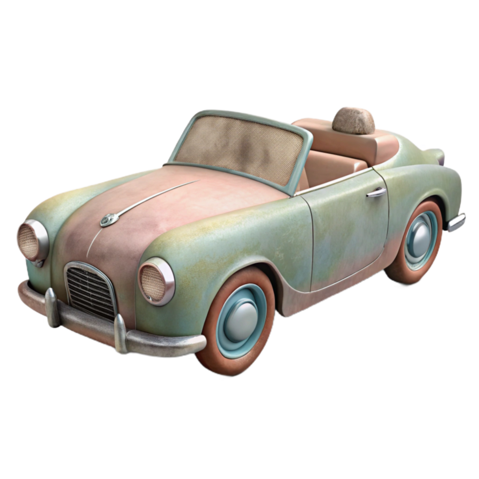 magnificent minimalist Classic Convertible Vintage Style Cutout png