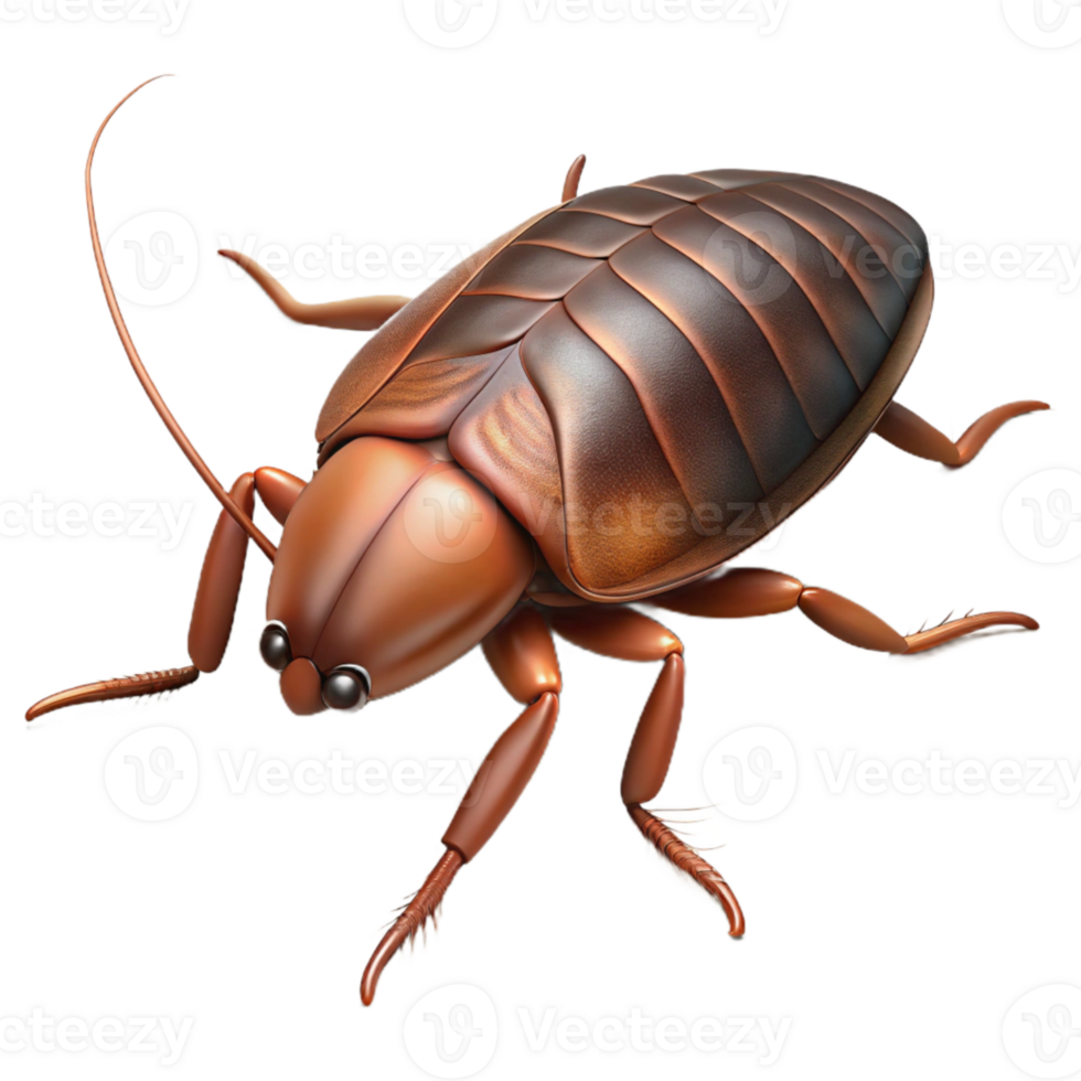elegant classic Cockroach Scurrying Across Floor Transparent Background premium png
