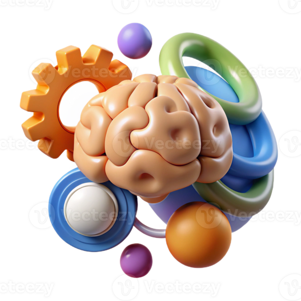 serene classic Cognitive Flexibility Concept Illustration Cutout high resolution png