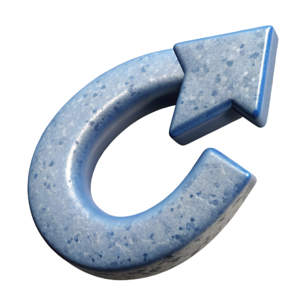 Cognitive Flexibility Icon Bending Arrow Cutout png