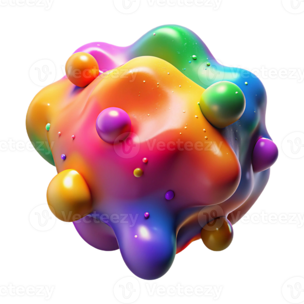 elegant rustic Colorful Abstract Paint Splatter Isolated original png