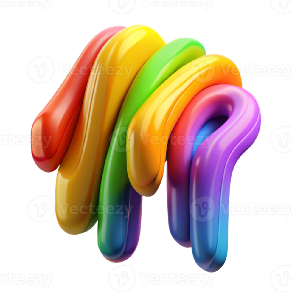 stunning traditional Colorful Brushstroke Graffiti Isolated detailed png