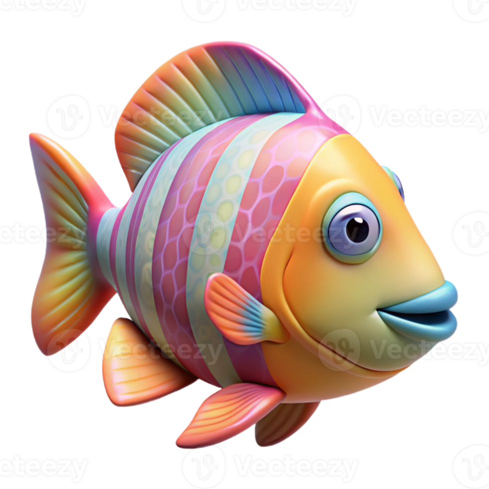 stunning traditional Colorful Coral Reef Fish Transparent Background authentic png