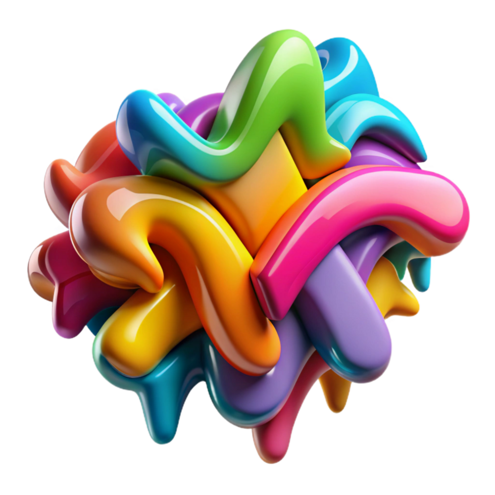 vibrant artistic Colorful Graffiti Art with Transparent Background authentic png