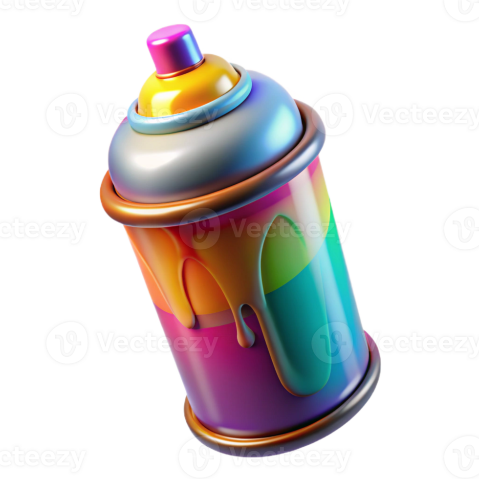 vibrant traditional Colorful Spray Paint Graffiti Transparent Background high resolution png