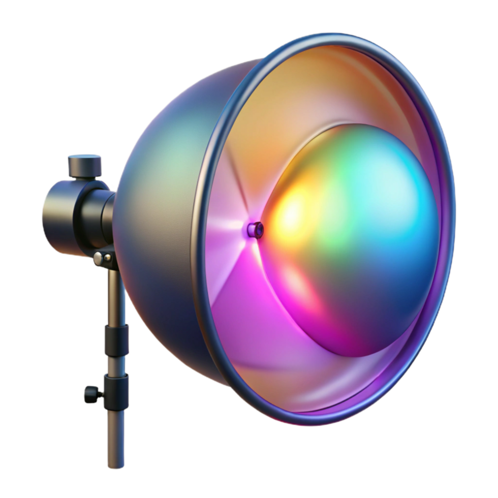 Color Gel Lighting Setup Transparent Background png