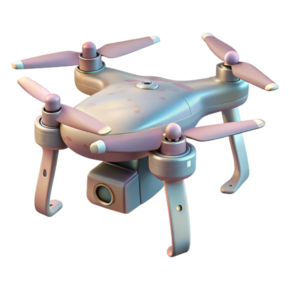 Commercial Drone Front View Transparent png