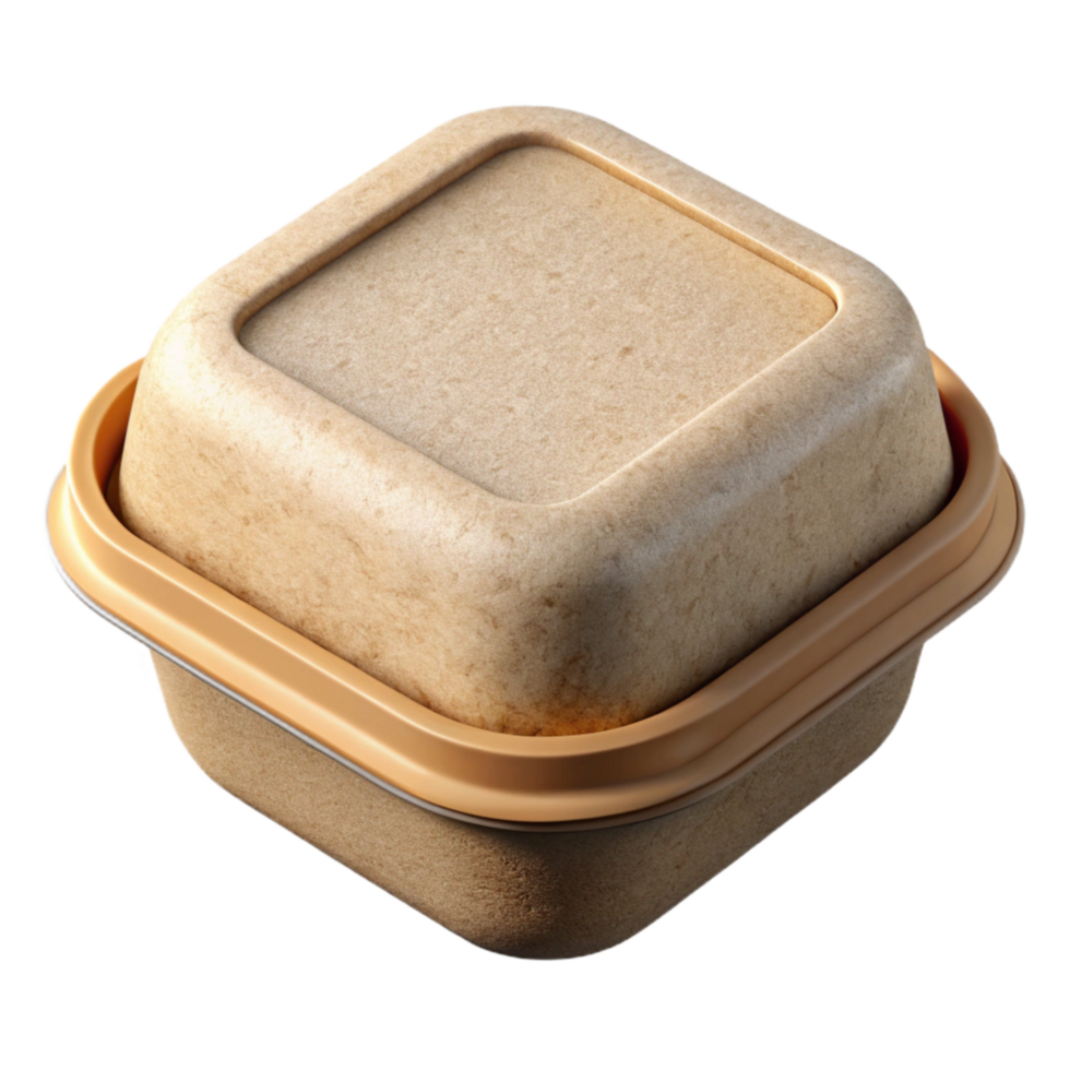impressive traditional Compostable Food Container Top View Cutout genuine png