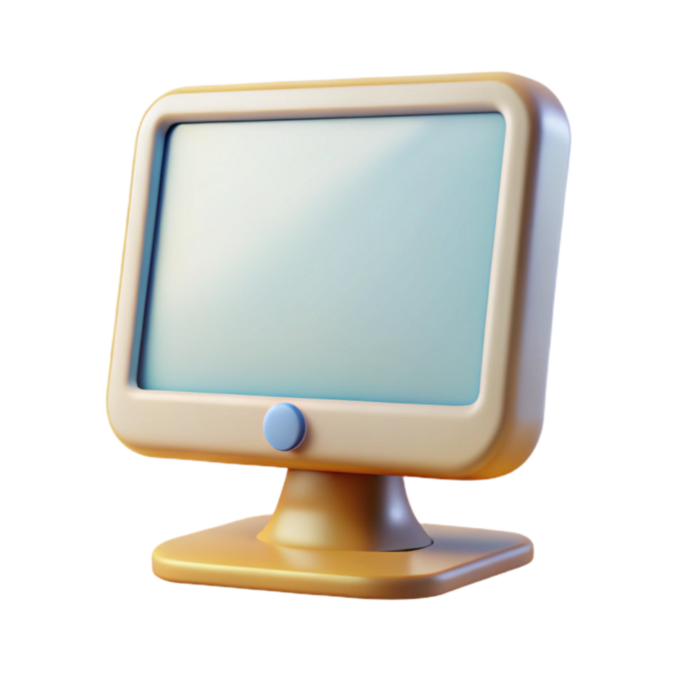 extraordinary abstract Computer Monitor with Blank Screen Cutout genuine png