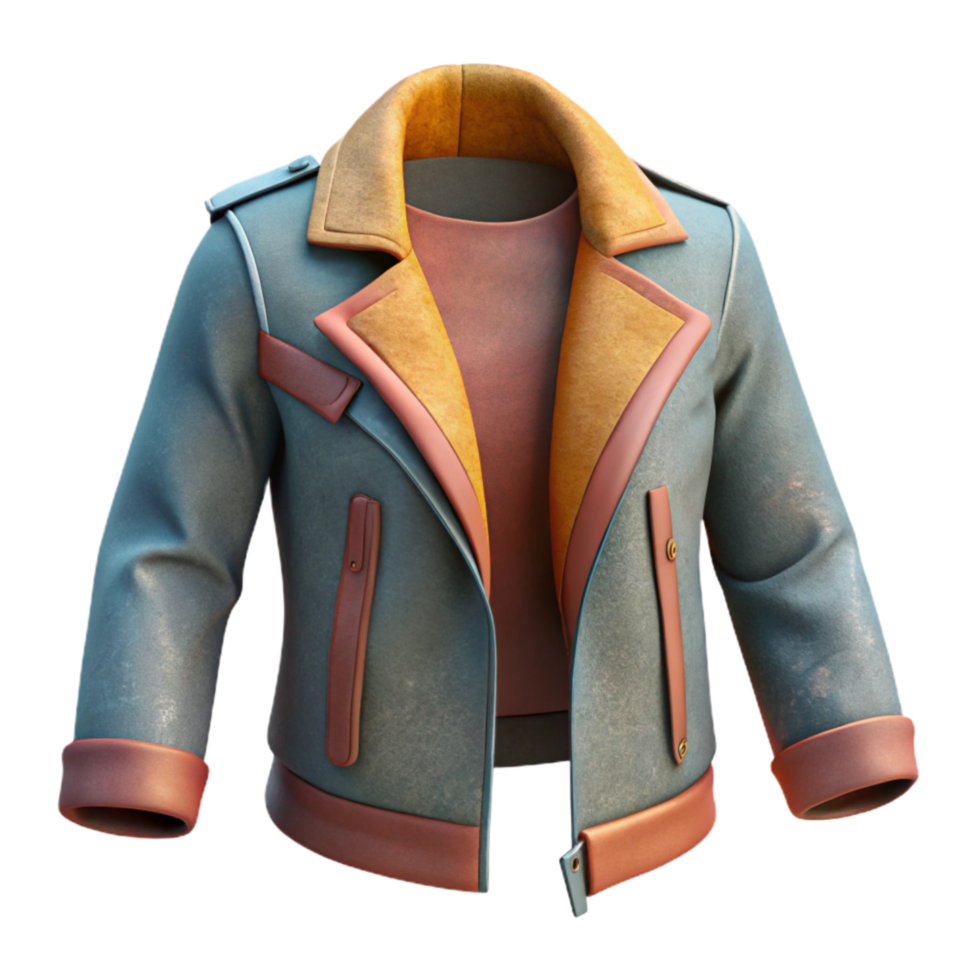 impressive modern Conceptual Jacket Asymmetrical Cut Cutout authentic png