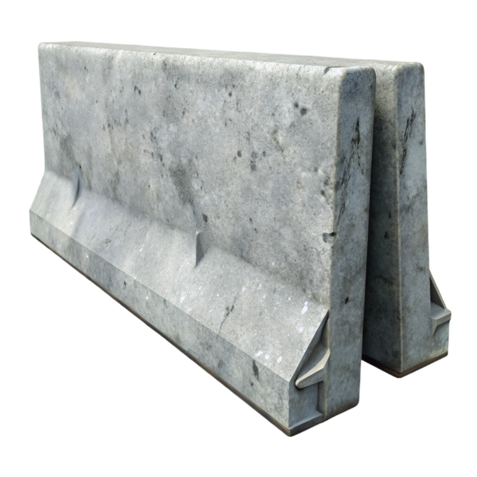 magnificent artistic Concrete Barrier Texture Rough Surface Transparent Background high resolution png