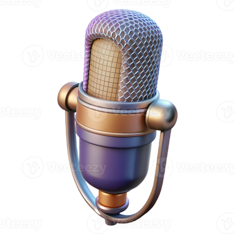 impressive minimalist Condenser Microphone Rear View Xlr Connector Transparent Background professional png