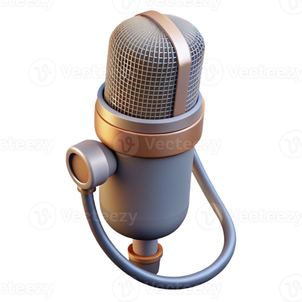 stunning abstract Condenser Microphone Rear View Xlr Connector Transparent Background high resolution png
